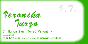 veronika turzo business card